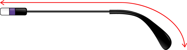 frame dimensions total temple length